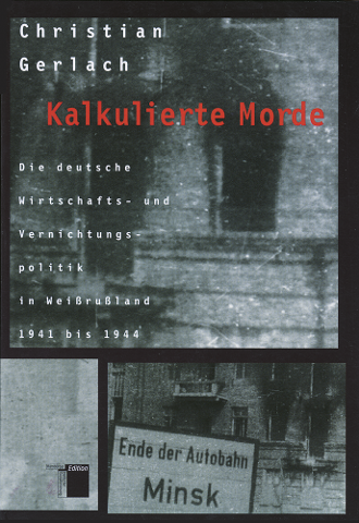 Cover Christian Gerlach, Kalkulierte Morde