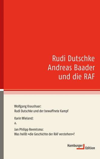 Cover Dutschke Baader RAF