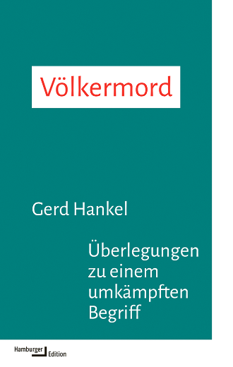 Cover Gerd Hankel, Völkermord